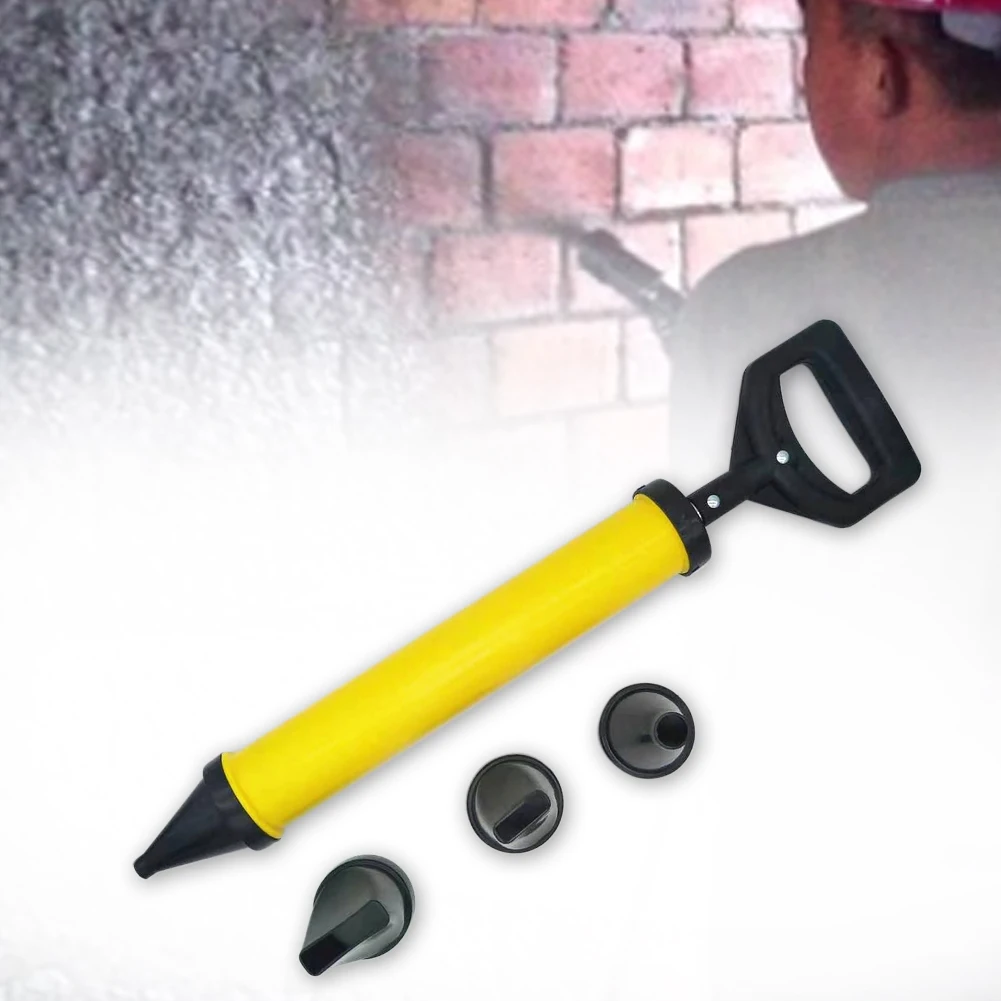 

4 Nozzle Manual Grouting Sprayer Detachable Brick Stainless Steel Pump Lime Caulking Mortar Pointing Applicator Tool Cement
