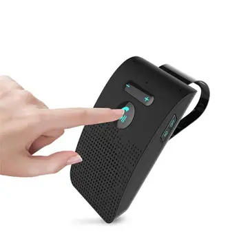 

Sp09 Sun Visor Car Hands-Free Call Receiver Support Dual Connection One-Click Answer Built-In 550Mah Lithium Battery