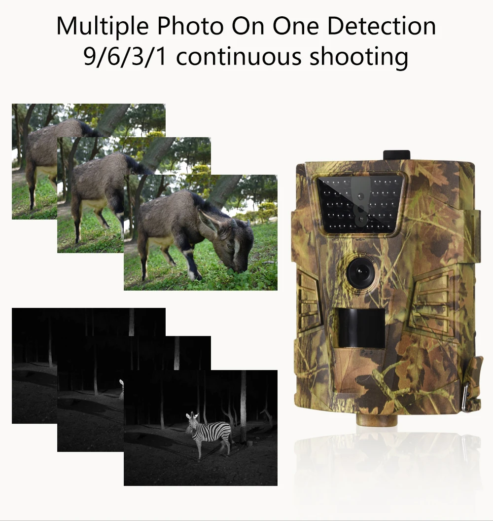 Wireless Wildlife Trail Basic Hunting Camera Night Vision Wild Surveillance Photo Traps Cameras