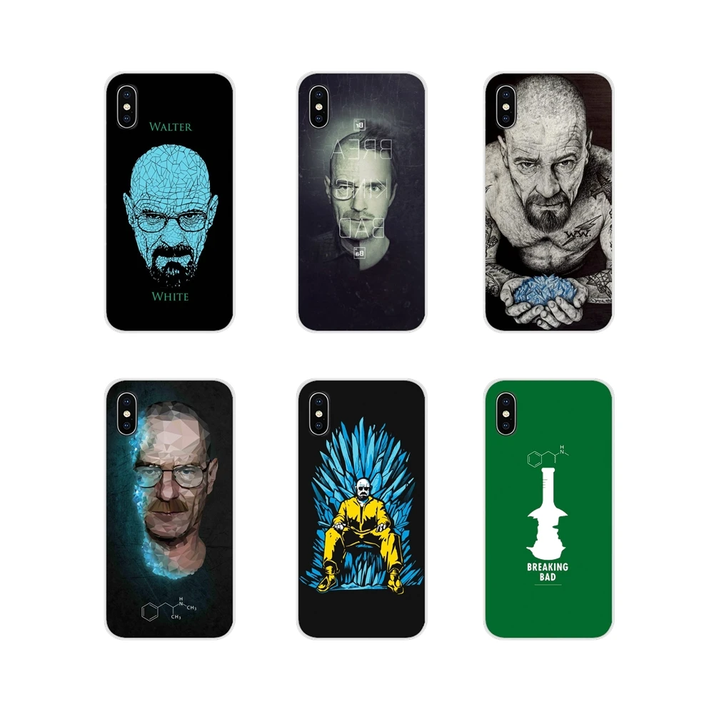 Силиконовый чехол для телефона Walter White Jesse Breaking Bad Huawei G7 G8 P8 P9 P10 P20 P30 Lite Mini Pro P Smart Plus
