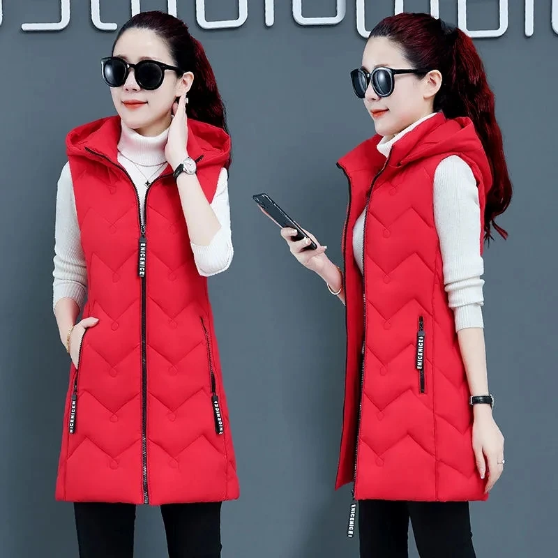

Cheap Wholesale 2022 New Bowling Winter Hot Selling Women's Fashion Casual Warm Jacket Female Bisic Coats Vests Female Ladies