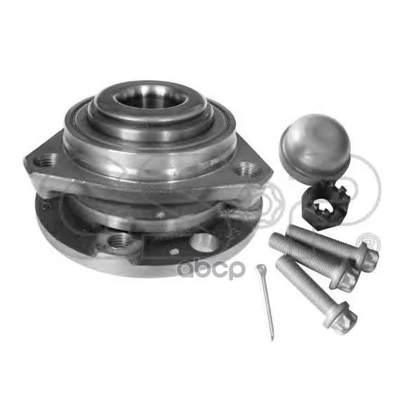 Ступица С Подшипником Opel Astra G/Zafira A 98-05 Пер.-Abs(4отверстия) Gsp 9333036k GSP арт. 9333036K