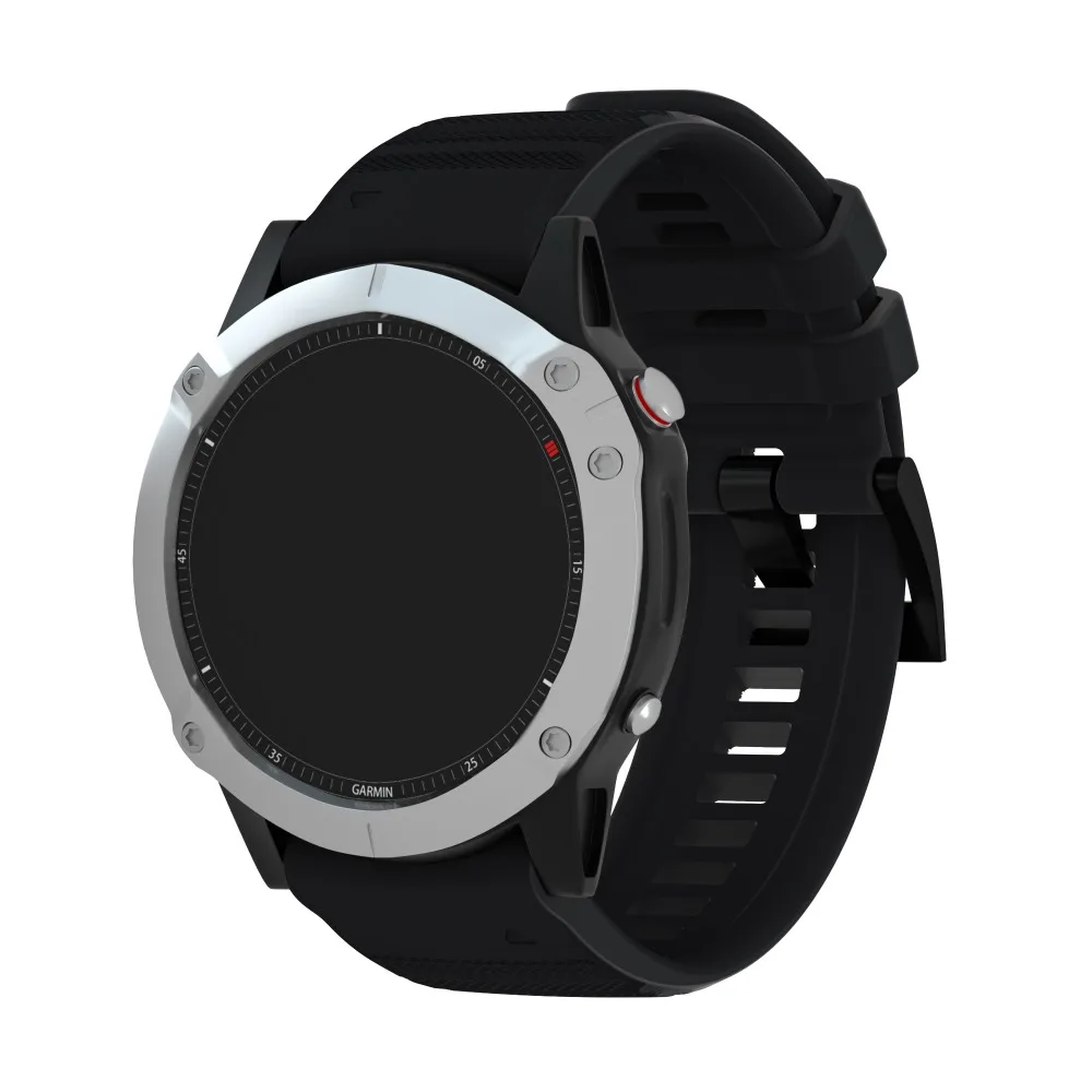 Силиконовый ремешок для часов Garmin Fenix 6/6Pro/5 Plus/Approach S60 Смарт-часы 22 мм быстросъемный ремешок для Forerunner 935 945