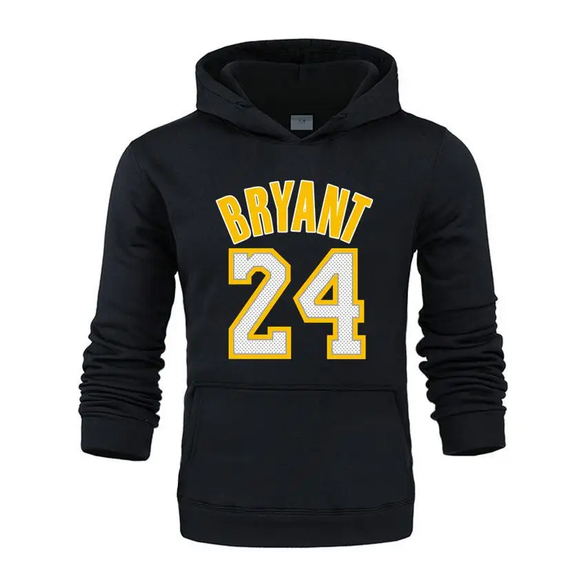 

24 BRYANT Hoodies Men Brand Male Long Sleeve Solid Color Hooded Sweatshirt Mens suprem Tracksuit Sweat Coat Casual Sportswear