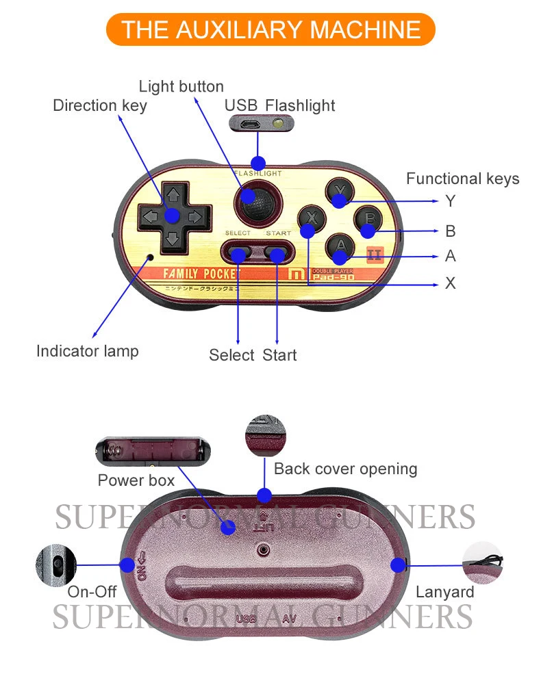 SUPERNORMAL GUNNERS H умная игра ручка плеер осмысленный подарок для детей различных с Xiaomi