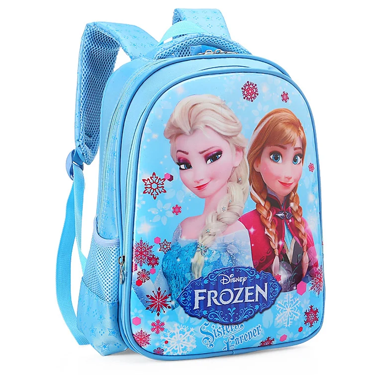 Mochila Disney frozen para niños, bonita mochila transpirable de Elsa, Anna, Reina de la nieve, regalo para niñas