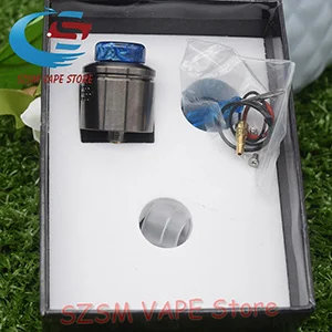 gun Apocalypse RDA kylin стиль атомайзер сетка RDA 24 мм Vape бак испаритель восстановление капает RDA 510 vape атомайзер подходит для Mech катушек - Цвет: gun