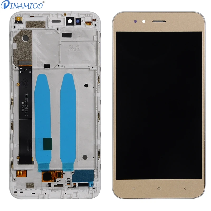 Dinamico A1 Lcd для Xiaomi 5X Mi5X MI дисплей с сенсорным экраном дигитайзер сборка со средней