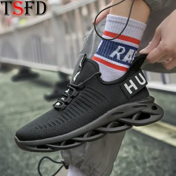 

Blade Men Running Shoes Man Sports Jogging Shoes Sneakers Men Shoe Sport Platform Shoe Summer Black Increase Shose Zapatos V11