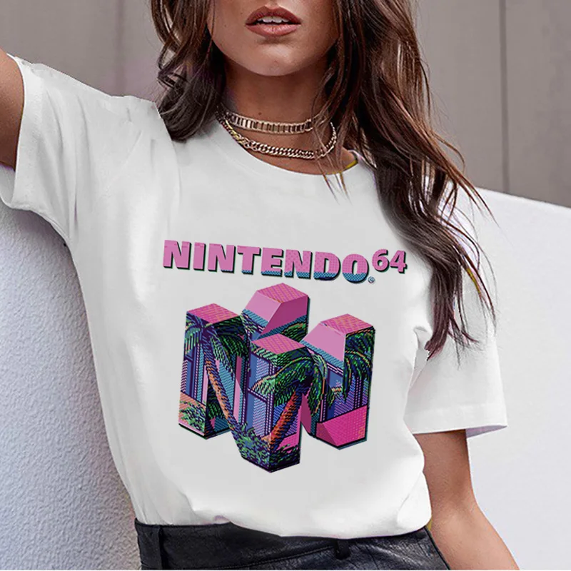 Женская модная футболка vaporwave aestric shir Graphic женская в стиле Харадзюку Корейском