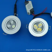 Потолочный светильник, регулируемый угол, Светодиодный точечный светильник, 3W, открывающийся, 75 размер, для гостиной, отеля, инженерный светильник s