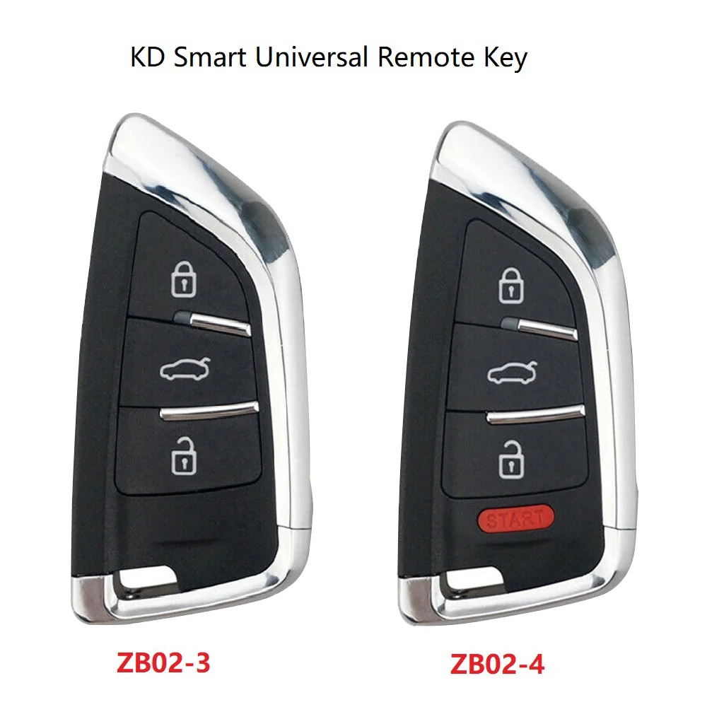 Keyecu Универсальный ZB02-3 ZB02-4 KD умный дистанционный ключ для KD-X2 KD900 мини KD Автомобильный ключ дистанционного управления подходит для более чем 2000 моделей