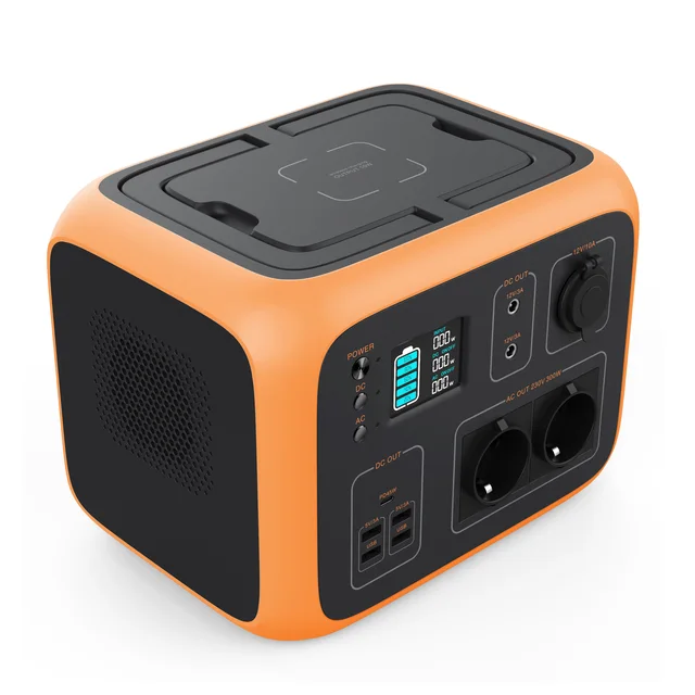 $US $469.79 Portable Generator Power Station 500Wh Solar Generator 2AC Outlet 300W Lithium Emergency Battery fo
