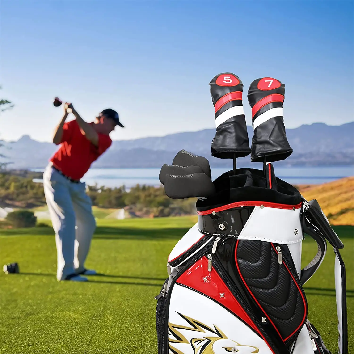 Golf Headcovers 10 PACK for Iron