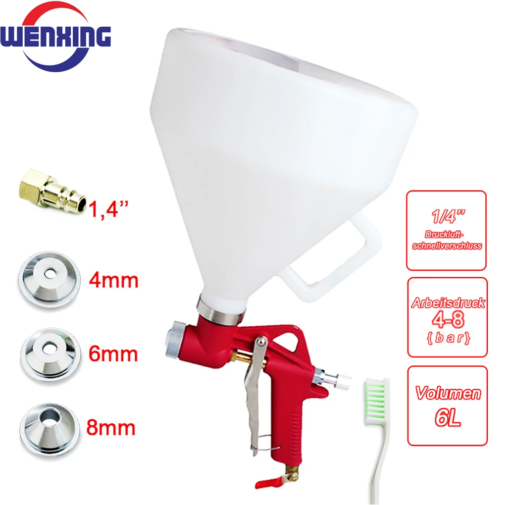 Air Hopper Spray Gun Paint Texture Tool Drywall Wall Painting Sprayer 3