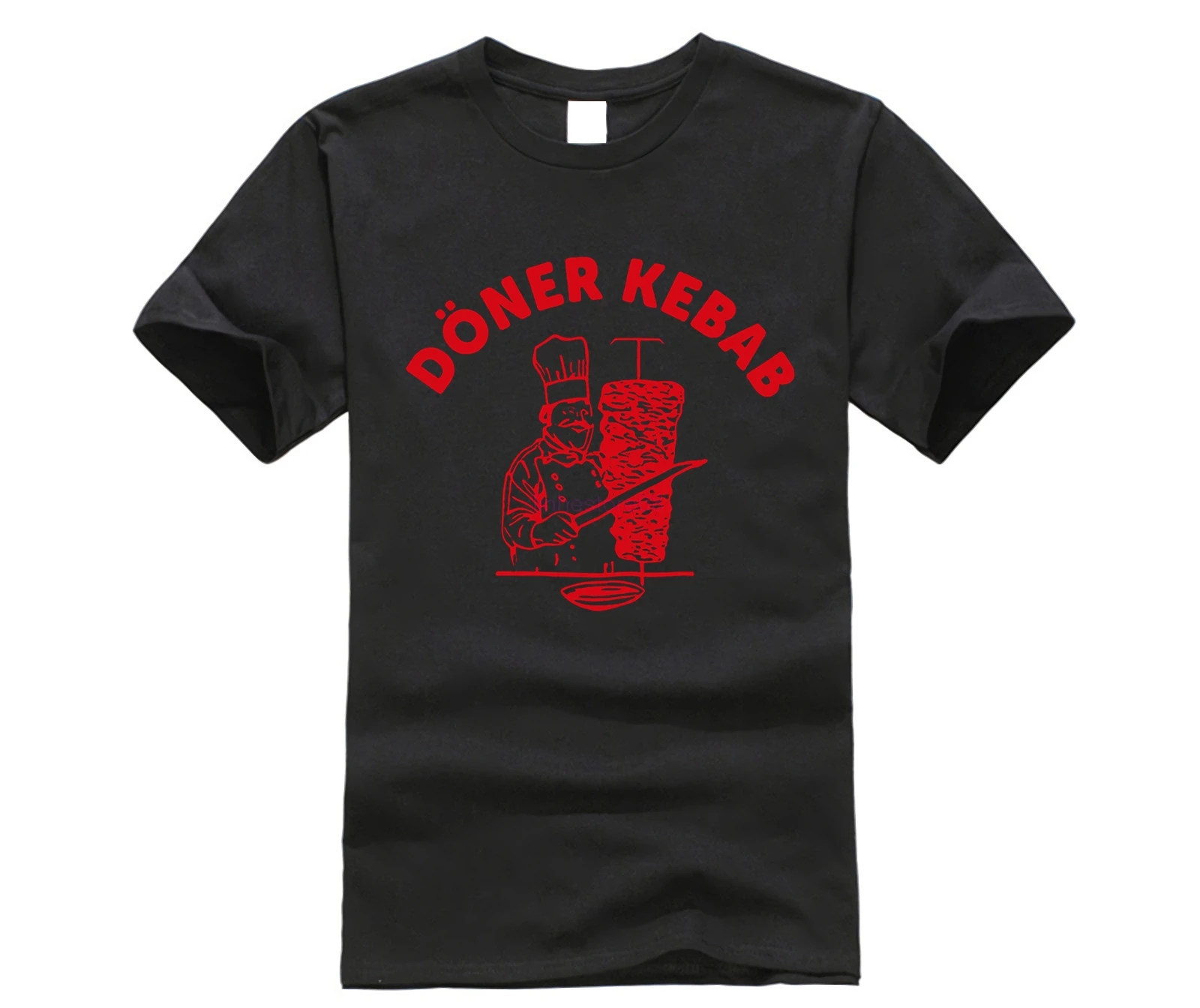Новинка 2020 хит продаж Летняя короткая футболка Doner Kebab Donerspie Веселая для мужчин и