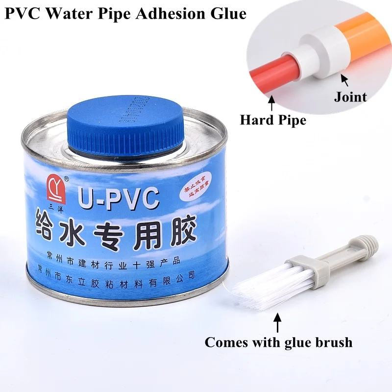 1pc PVC Glue Connecting Water Pipe Connector Sealant Garden Watering Irrigation System Water Supply Pipeline Tube Joint Adhesive