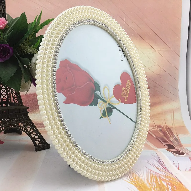 Frame Tabletop 7-Inch 10-Inch Creative Korean Version Art Minimalist Modern Glorious Lovely Pastoral Anniversary Bedroom Living