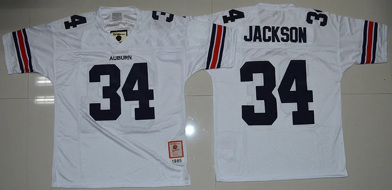Небесно-голубой Stitiched, Auburn Tigers, Bo Jackson, Cameron Newton, Nick Marshall, DYER, Pat Sullivan, Lutzenkirchen Jersey - Цвет: Небесно-голубой