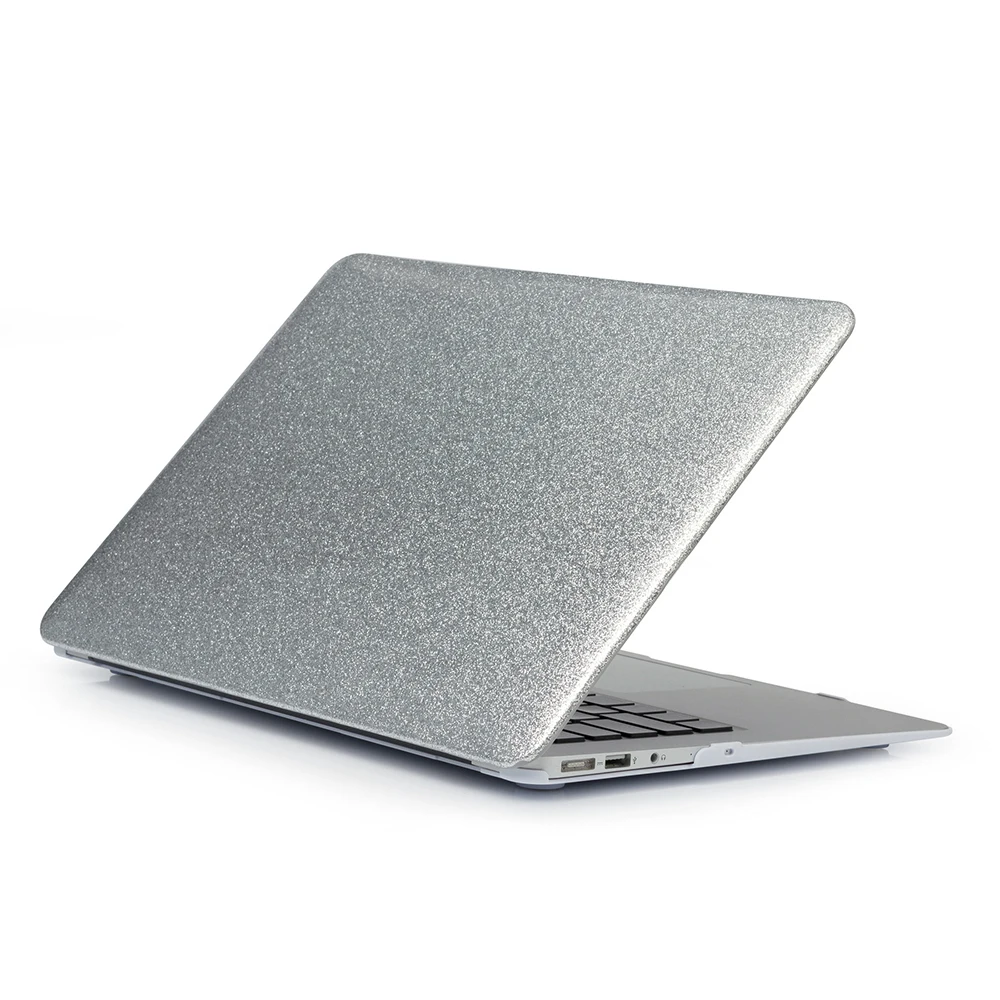 Новый Блестящий Золотой Серебряный чехол для ноутбука Macbook Pro 13 3 Защитная крышка