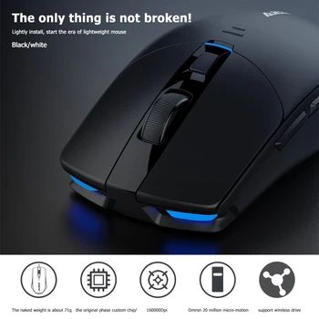 

i303pro 2.4GHz 8 Buttons 16000DPI Mice Small Household Computer Accessories for Ajazz Laptop Wireless Gaming Mouse