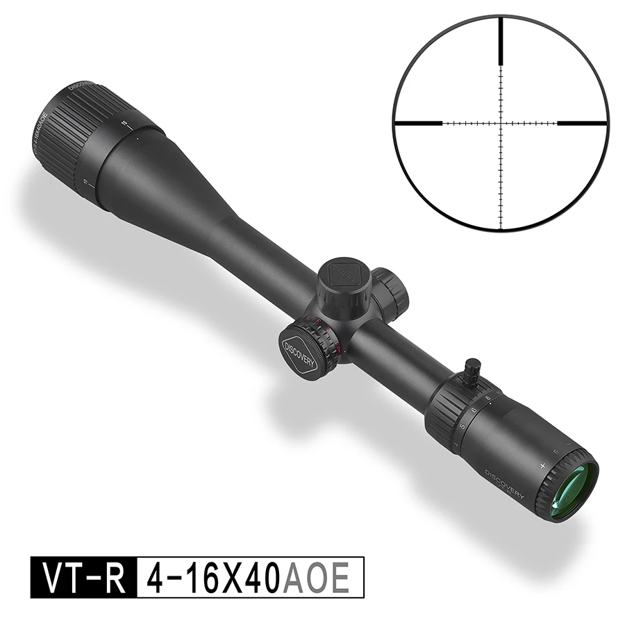 Открытие с подсветкой Прицелы VT R 4 16X40 AOE объекта Фокус MIL сетка большое поле