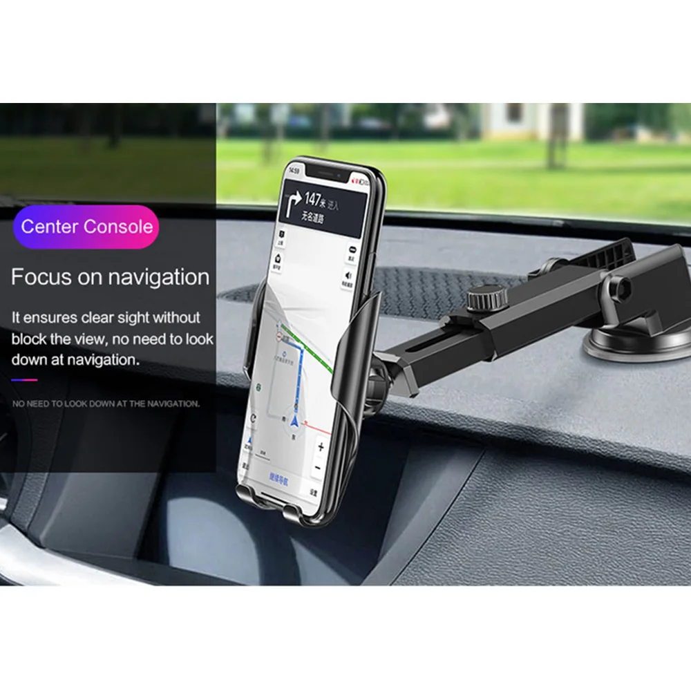 Автомобильный держатель телефона для iPhone X XS MAX 8 7 Plus для Xiaomi лобовое стекло автомобильный держатель телефона для samsung S9 S8