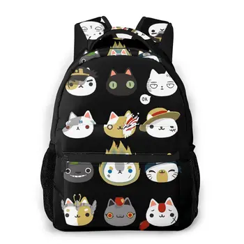 

DEATH NOTE Shoulder Bag for Teenage Cosplay Cats Fashion Students Backpack