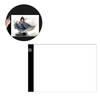 

LED Diamond Painting Light Pad Board Diamond Painting Accessories Tool Kits A4 A5 Drawing Graphic Tablet Box #B