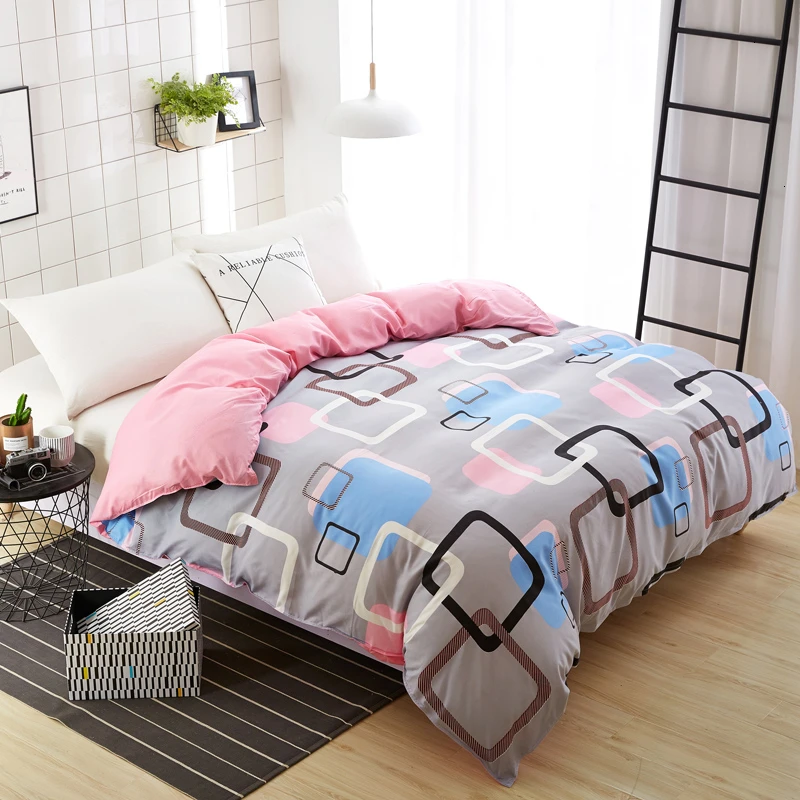1 шт цветочный узор домашнее постельное белье пододеяльник двухсторонний AB версия мягкое удобное одеяло покрывало домашний текстиль - Цвет: Model 3