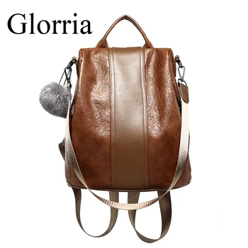 

2020 Women Leather Backpacks High Quality Ladies Bagpack Luxury Designer Large Capacity Casual Daypack Sac A Dos Girl Mochilas