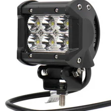 Автомобильная лампа вспомогательное обслуживание рабочий свет автомобиля 18 Вт тринокулярные огни прожекторы Светодиодный автомобильный светильник