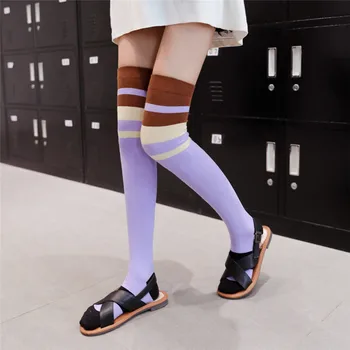 

Over Knee Socks Women Sexy Warm Thigh High Stockings Velvet Calze Stretch Stocking Temptation Medias Overknee Long Socks