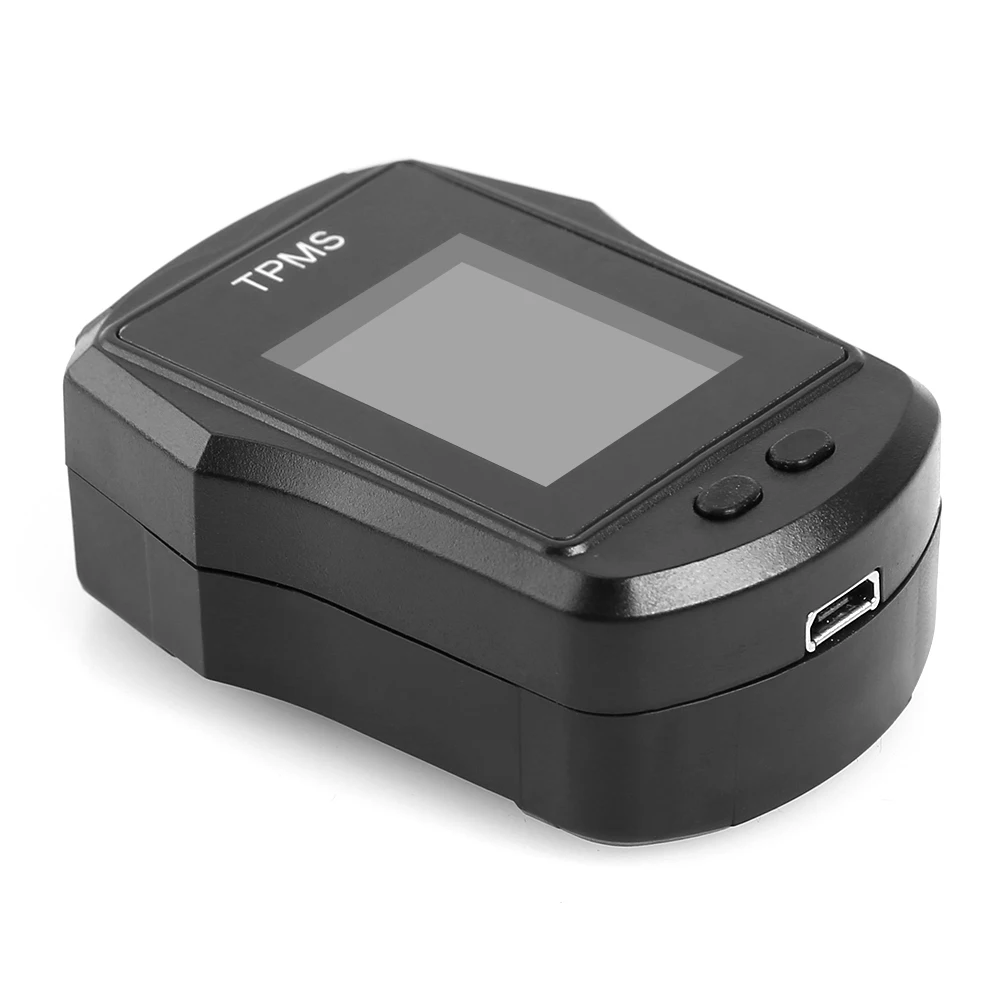 Waterproof Motorcycle TPMS Motorbike Digital LCD Display Tire Tyre Pressure Monitoring System with External Sensors