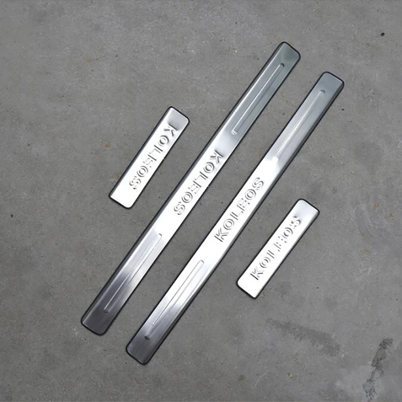 

Application only for (left rudder) 09-2015 Renault Koleos threshold bar stainless steel welcome pedal retrofit accessories