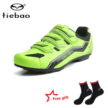 

2020 Tiebao Men Road Cycling Shoes Ultralight MTB Shoes Non-lock Breathable Athletic Bike Shoes Zapatillas Zapato Ciclismo