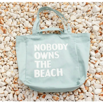 

Fashion Women's bag Handbags summer new Shoulder Bags Canvas Large Capacity Letters Female Big Tote Girls Simple Shopping Bag