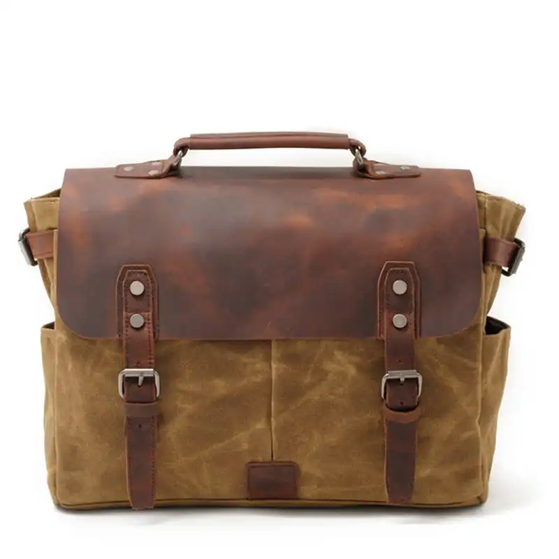 mens canvas computer bag