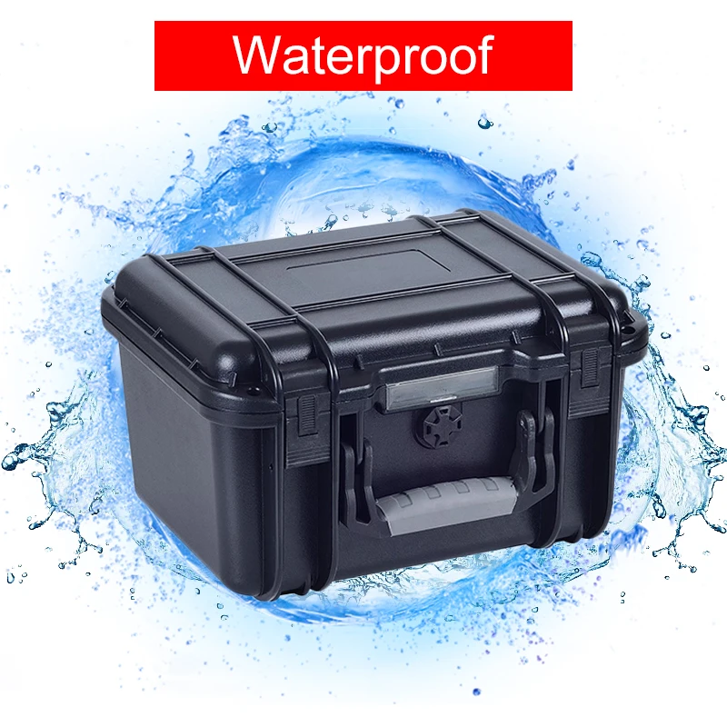 

Waterproof Safety Box Protection Instrumentation Case Outdoor Storage Moisture-Proof Anti-Drop Pressure Box Toolbox Hidden Safes