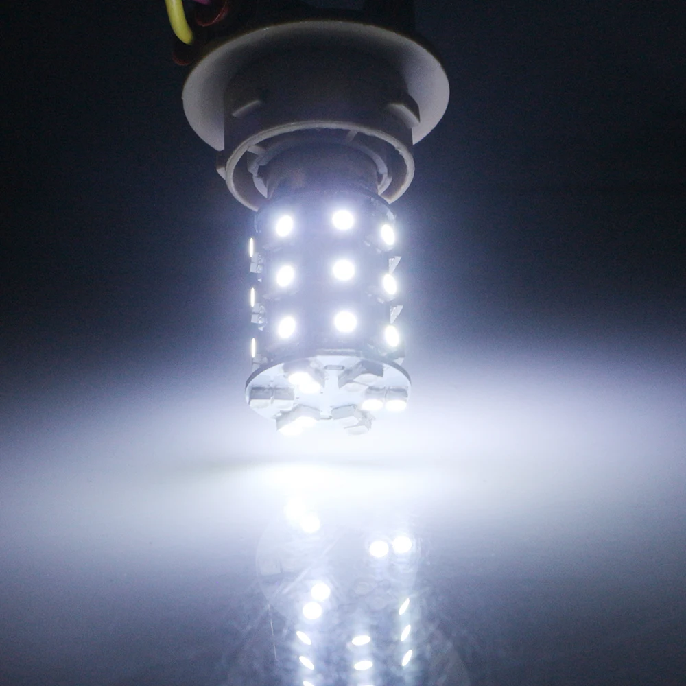2X 10X T25 3157 1210 60 SMD двойной цвет белый/янтарный переключатель светодиодный