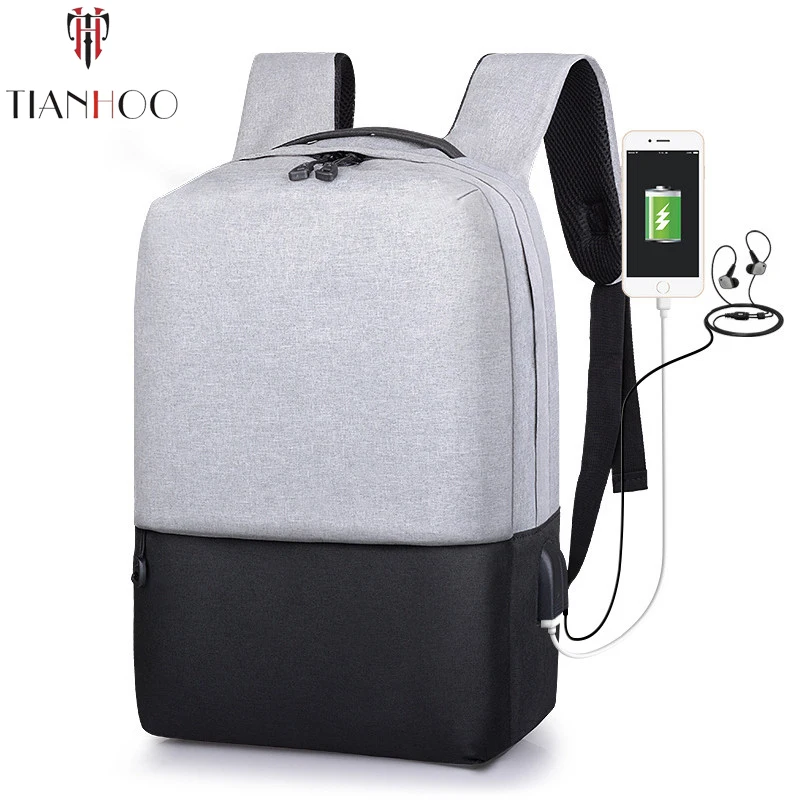 

TIANHOO High quality Backpack School Bag Multifunction USB Charging Backpacks