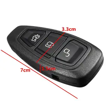 

433Mhz 3 Button Smart Intelligent full Remote Key for Ford B-Max for C-Max for Focus for Galaxy KR55WK48801 4D83 80bit