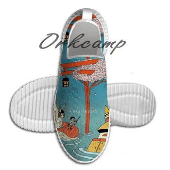 

Sport Running Shoes Through the flood Light Weight Walking Shoes Breathable Mesh Yoga Shoes