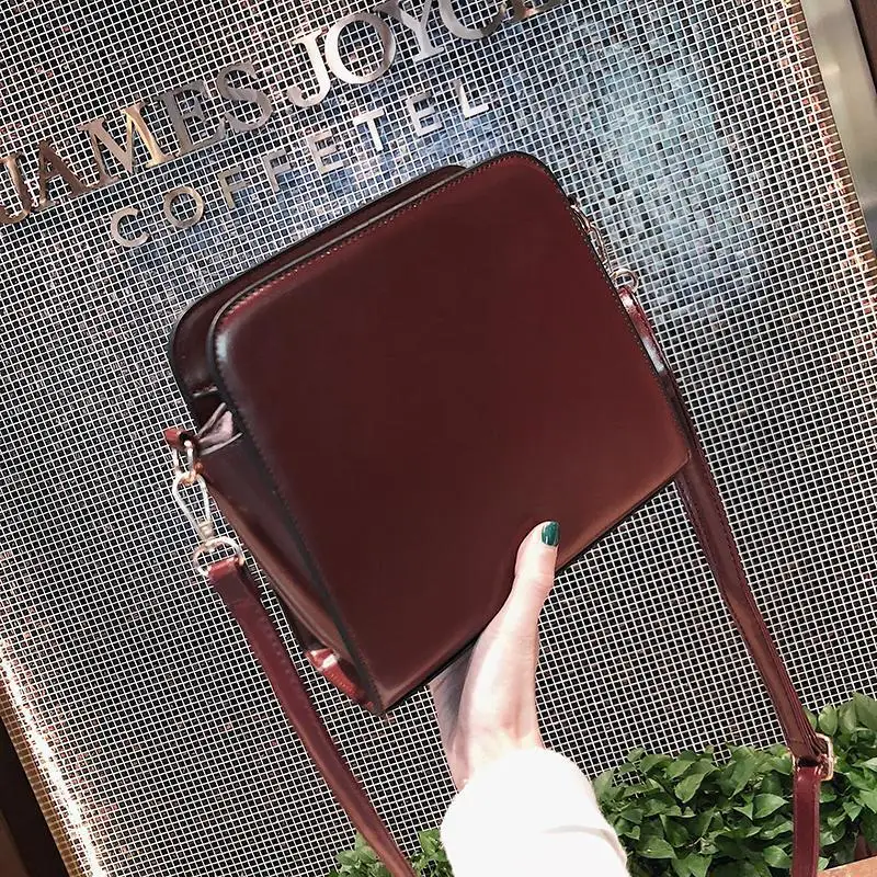 

Retro Shoulder Bag 2020 Winter New Style South Korea Versatile School Bag Fashion Casual Elegant Shoulder Bag Fashion