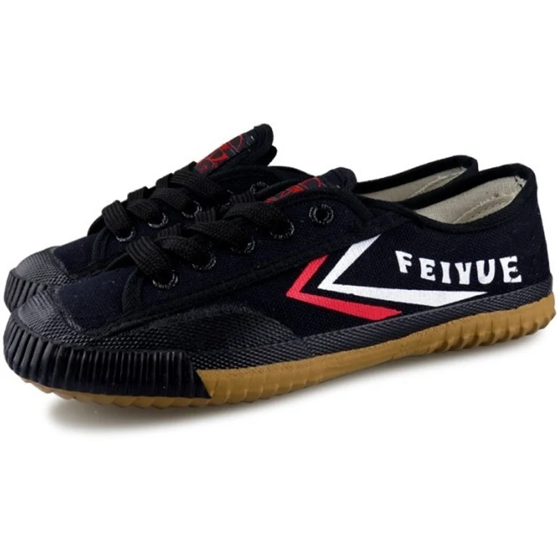 Feiyue обувь классическая китайская кунг-фу тхэквондо ушу кроссовки для тайчи поле марафон Тренажерный зал Бег Обучение дышащая парусиновая обувь