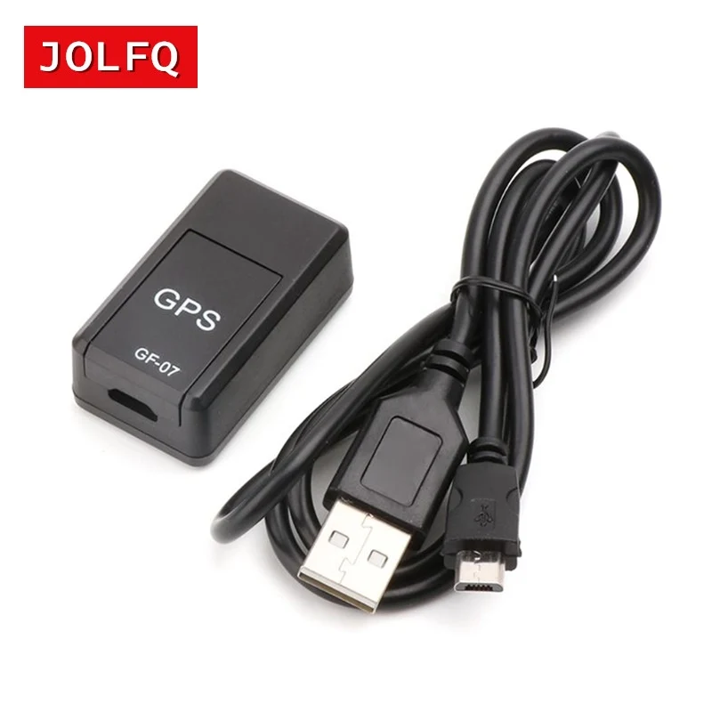 Black Ultra Mini GF-07 GPS Long Standby Magnetic SOS Tracking Device For Vehicle/Car/Person Location Tracker Locator System |