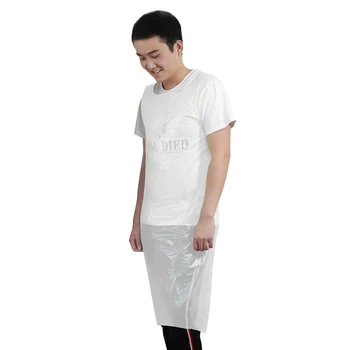 

100pcs Unisex Disposable Apron Waterproof Oil Validation Kitchen Apron Cooking Aprons [3]