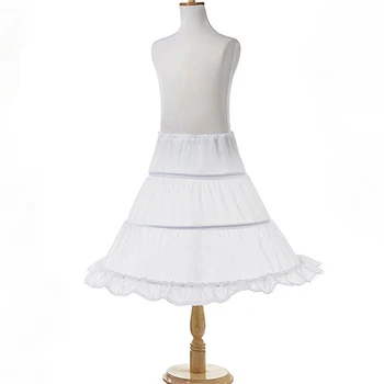 

High quality petticoat 3-12 year Kids Girls Wedding petticoat Girl skirt Princess Party Formal skirt
