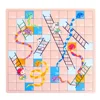 2 in 1 Double-Faced Wooden Flying Ludo Snake Ladder Game Board Kids Family Toy Table Board Game Toy Birthday Kids Gift 6