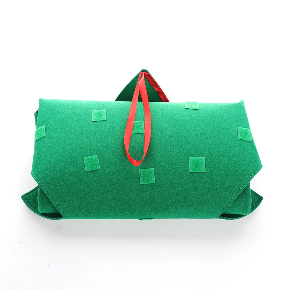 Сделай Сам, фетр, зеленая ткань, Рождественская елка, снеговик, Санта Клаус, лось, узор, детские игрушки, домашние, вечерние, праздничные, новогодние украшения
